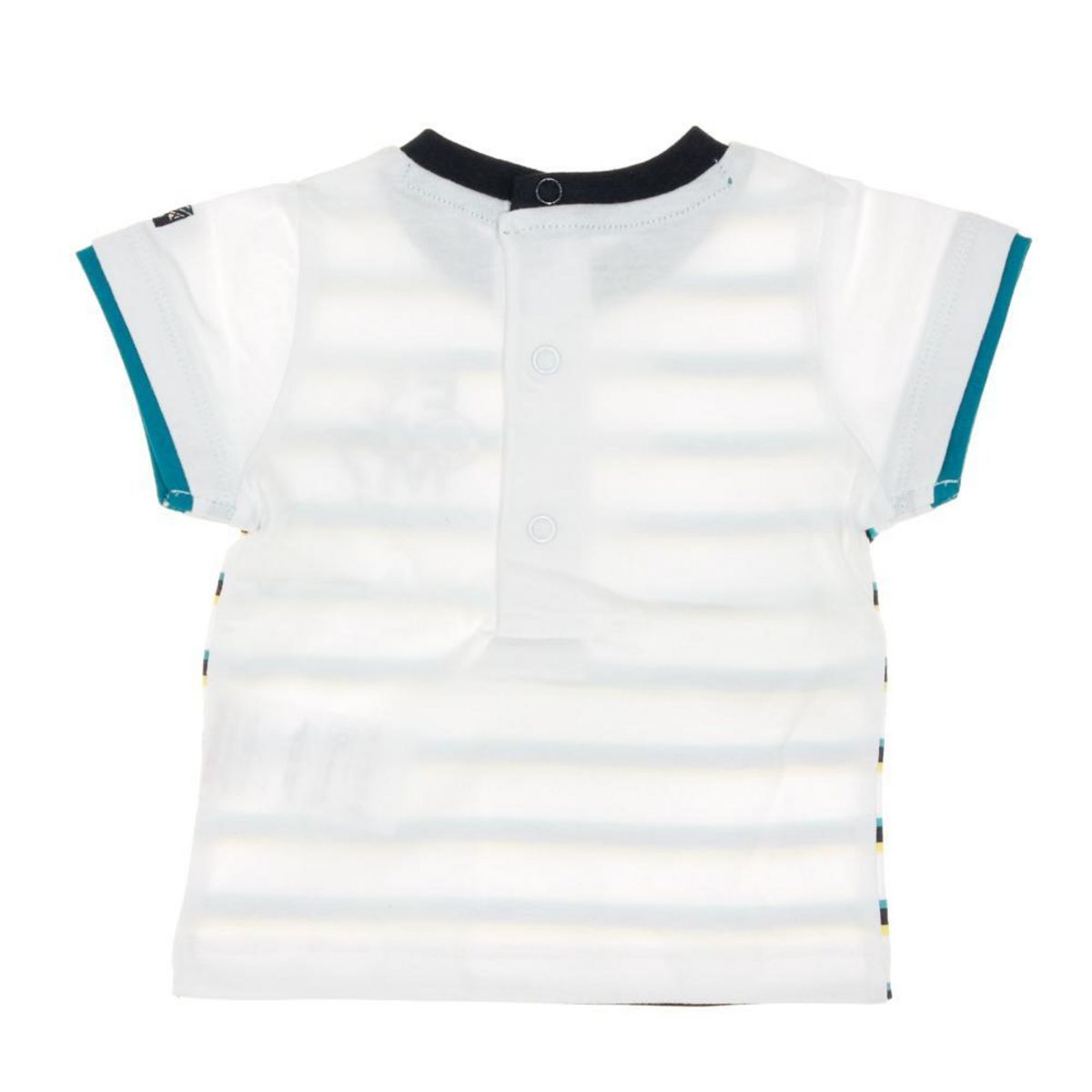 ELLE EST OU LA MER T shirt  à Rayures Garçon EOM Ezafio