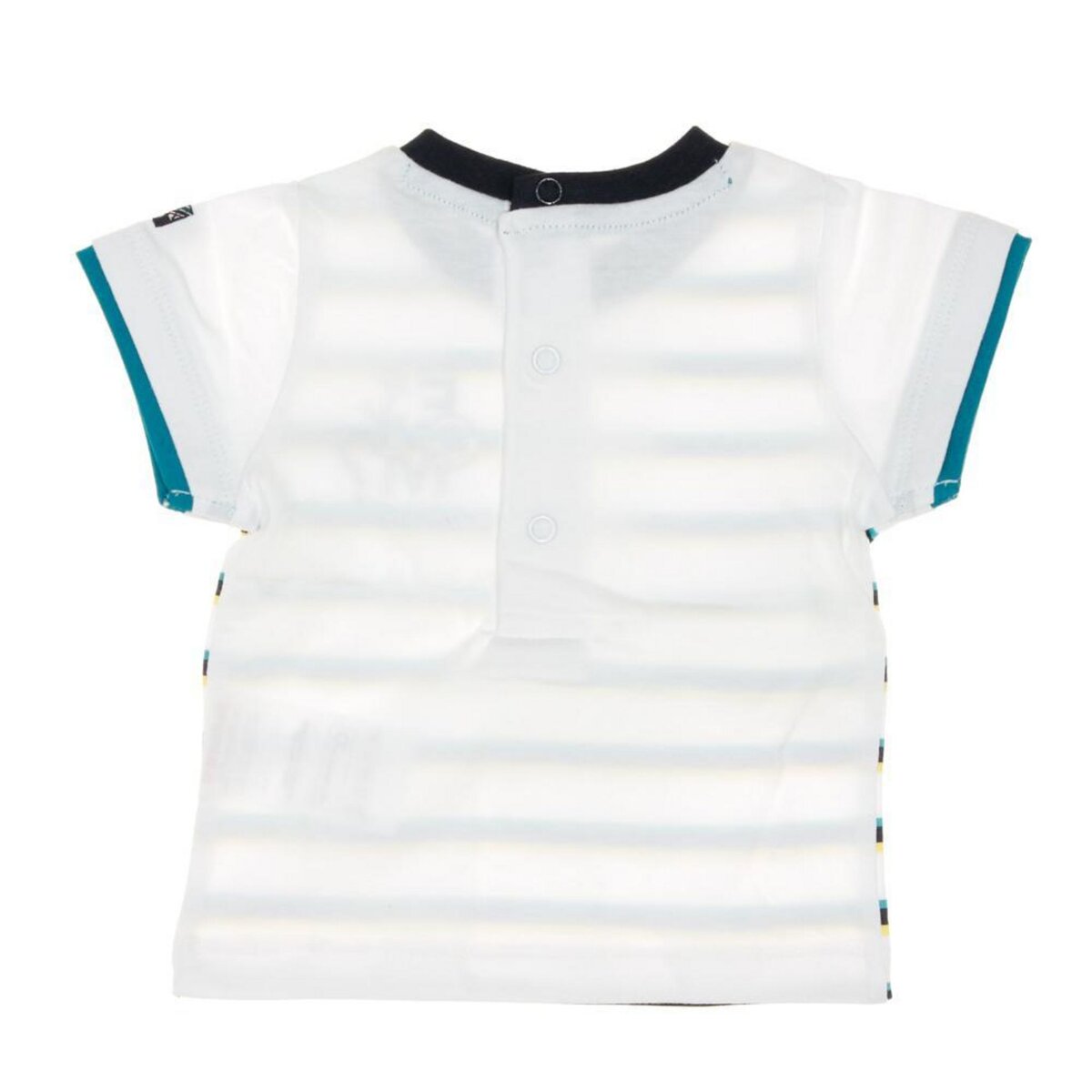 ELLE EST OU LA MER T shirt  à Rayures Garçon EOM Ezafio