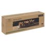 Voir la diapositive 4 : SECRET DE GOURMET Set Apéritif 4 Pièces  Alicante  30cm Marron