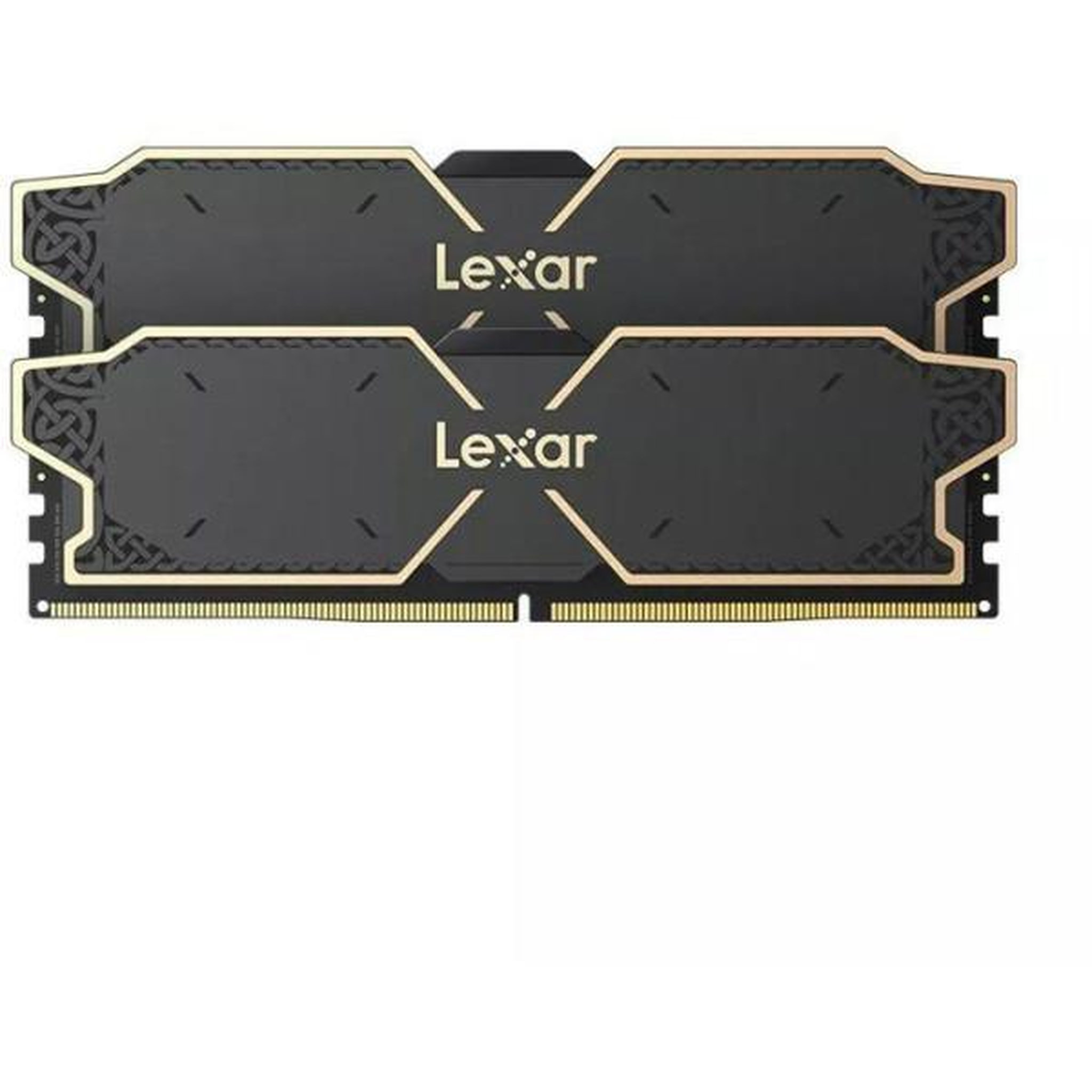 Lexar Barrette Mémoire - LEXAR THOR - DDR5 6000 - CL38 1.3 V - 32 Go (2x 16 Go) - Dissipateur thermique - Noir