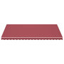 Voir la diapositive 3 : VIDAXL Tissu de remplacement pour auvent Bordeaux rouge 5x3 m