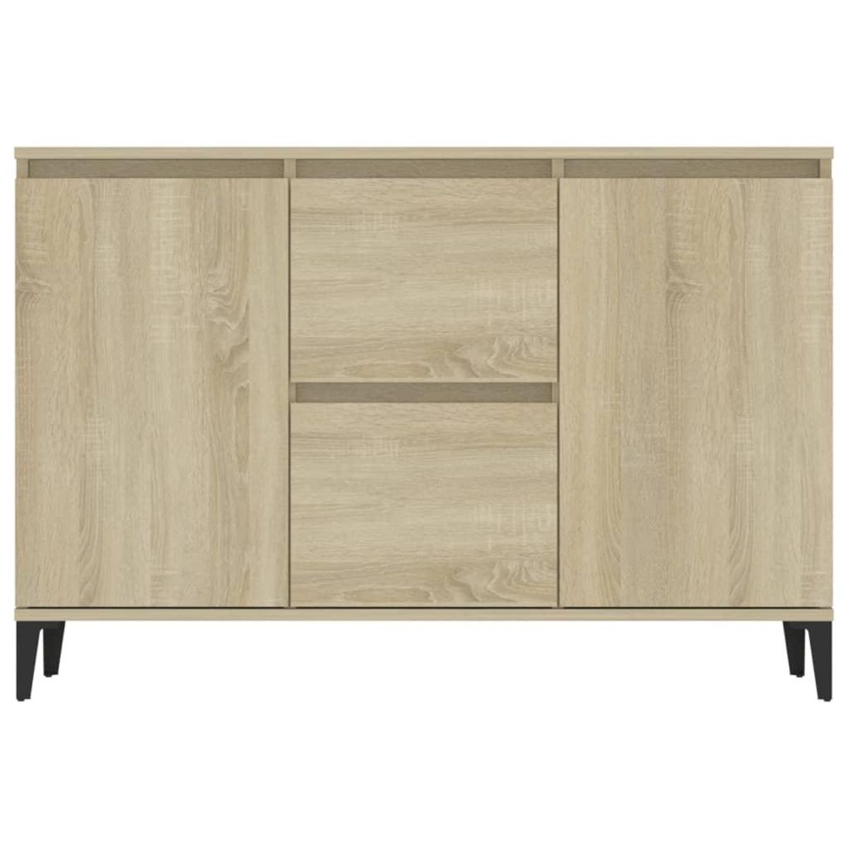 VIDAXL Buffet chene sonoma 104x35x70 cm bois d'ingenierie