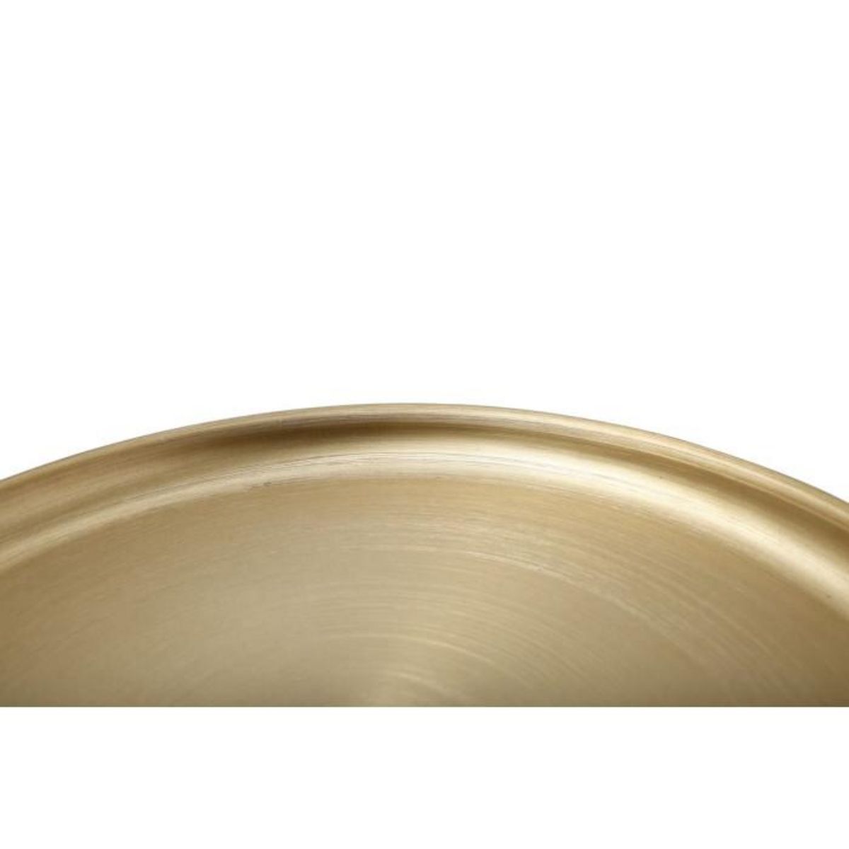 Paris Prix Table d'Appoint Design  Clays  46cm Corail & Or