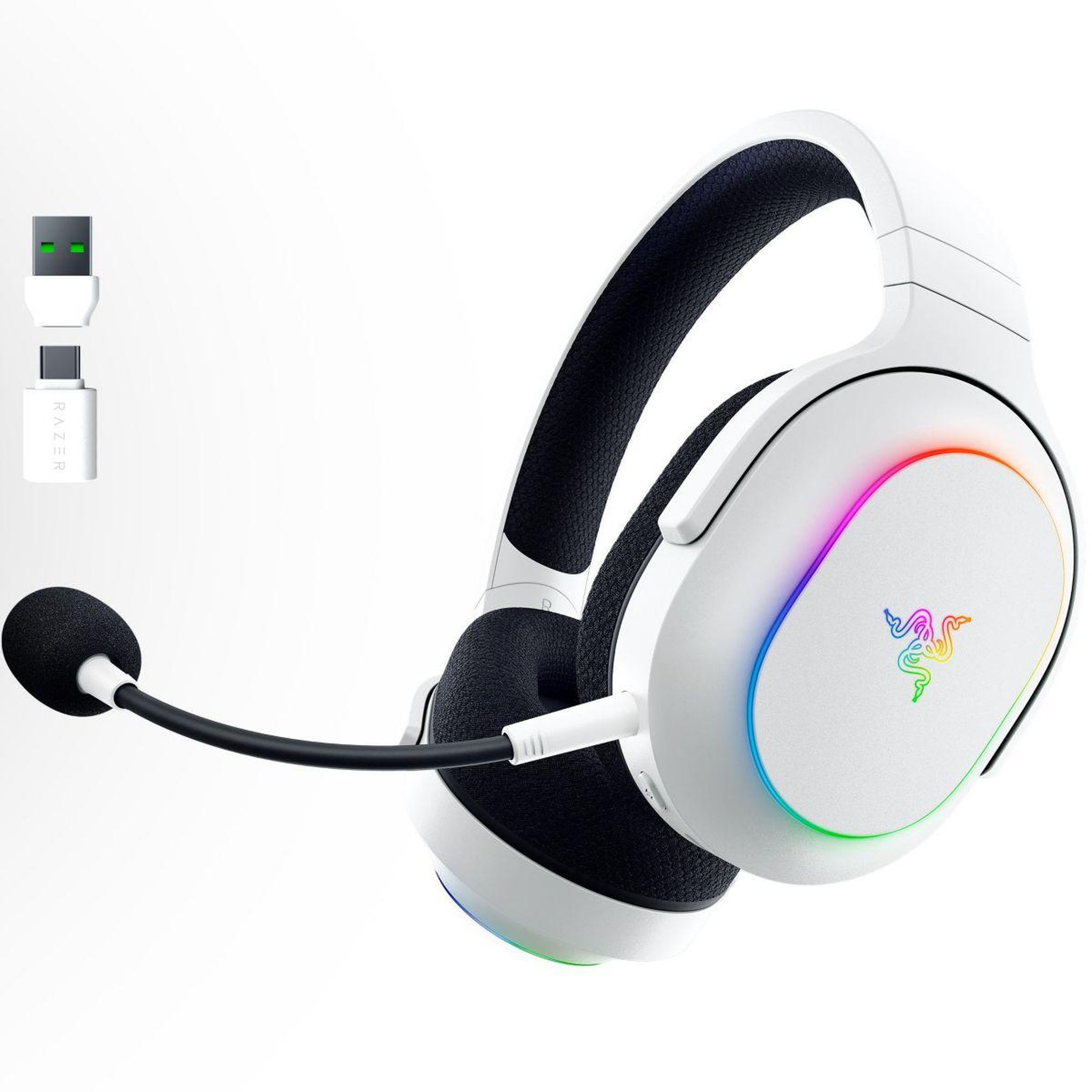 Razer Casque gamer BARRACUDA X CHROMA BLANC
