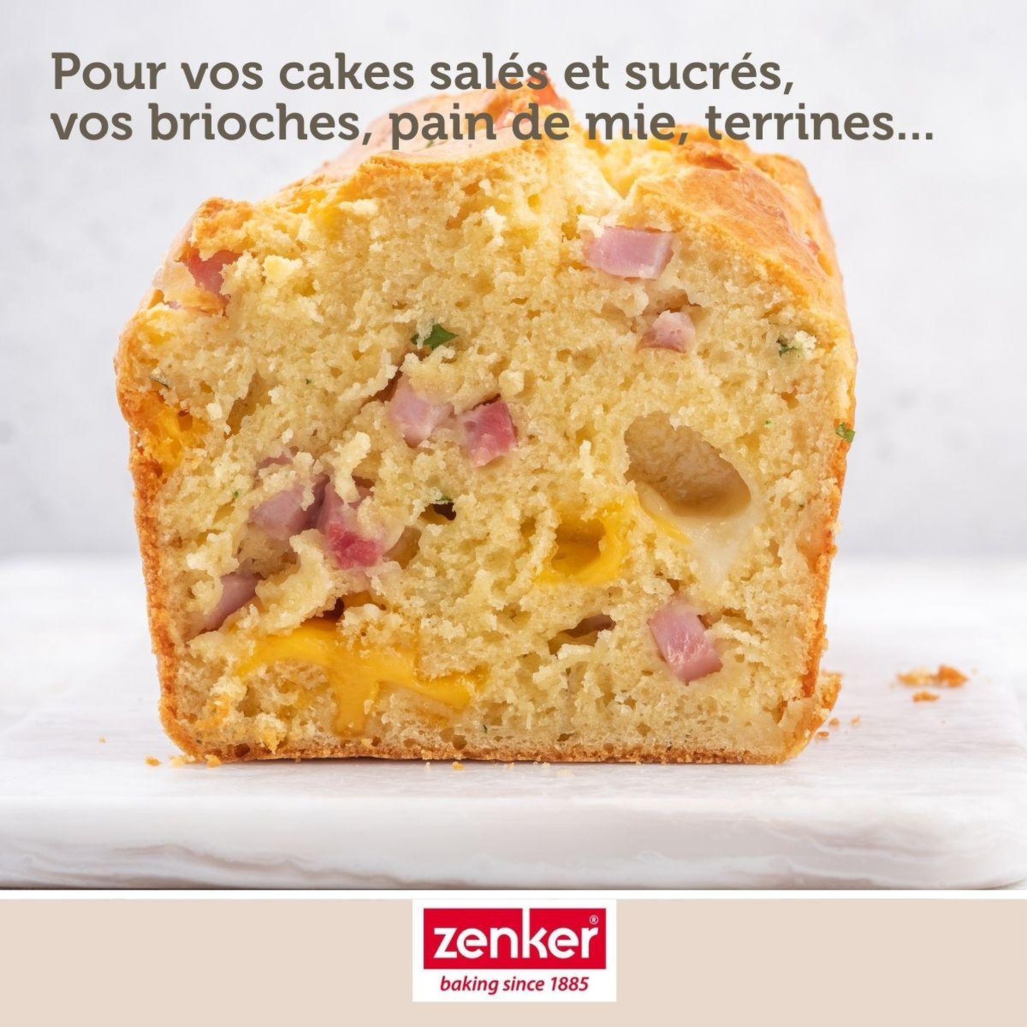 Voir la diapositive 6 : ZENKER Moule à cake 30 cm zenker silver