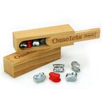 JeuJura Jeu des osselets : Coffret en bois
