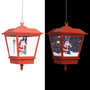 Voir la diapositive 1 : VIDAXL Lampe suspendue de Noël lumiere LED Pere Noël Rouge 27x27x45 cm