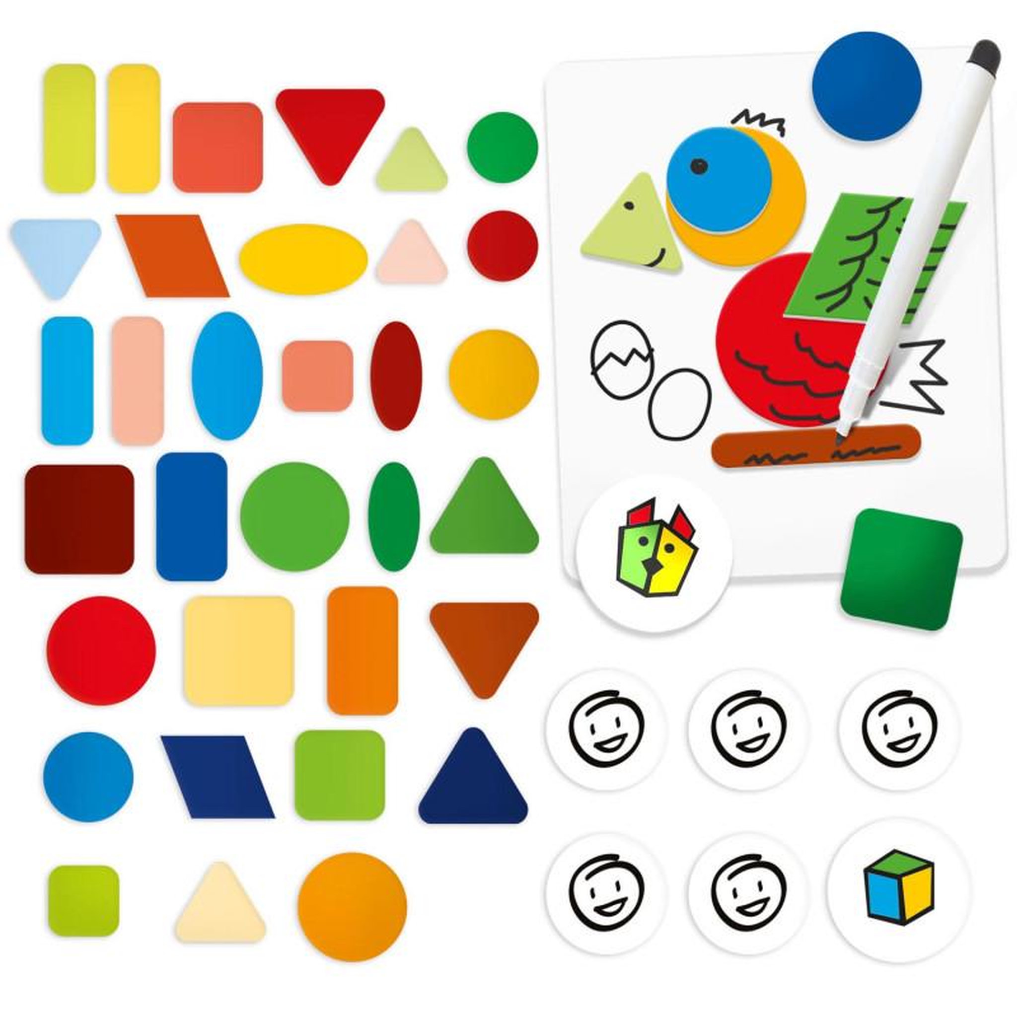 Voir la diapositive 2 : HEADU Headu Kids Design Learning To Draw MU51272