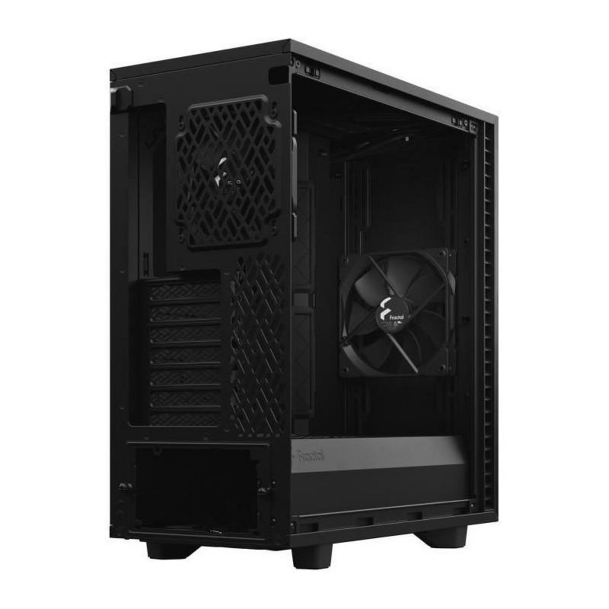 Fractal Design FRACTAL DESIGN BOITIER PC Define 7 Compact - Panneau Solide - Noir - Format ATX FD-C-DEF7C-01