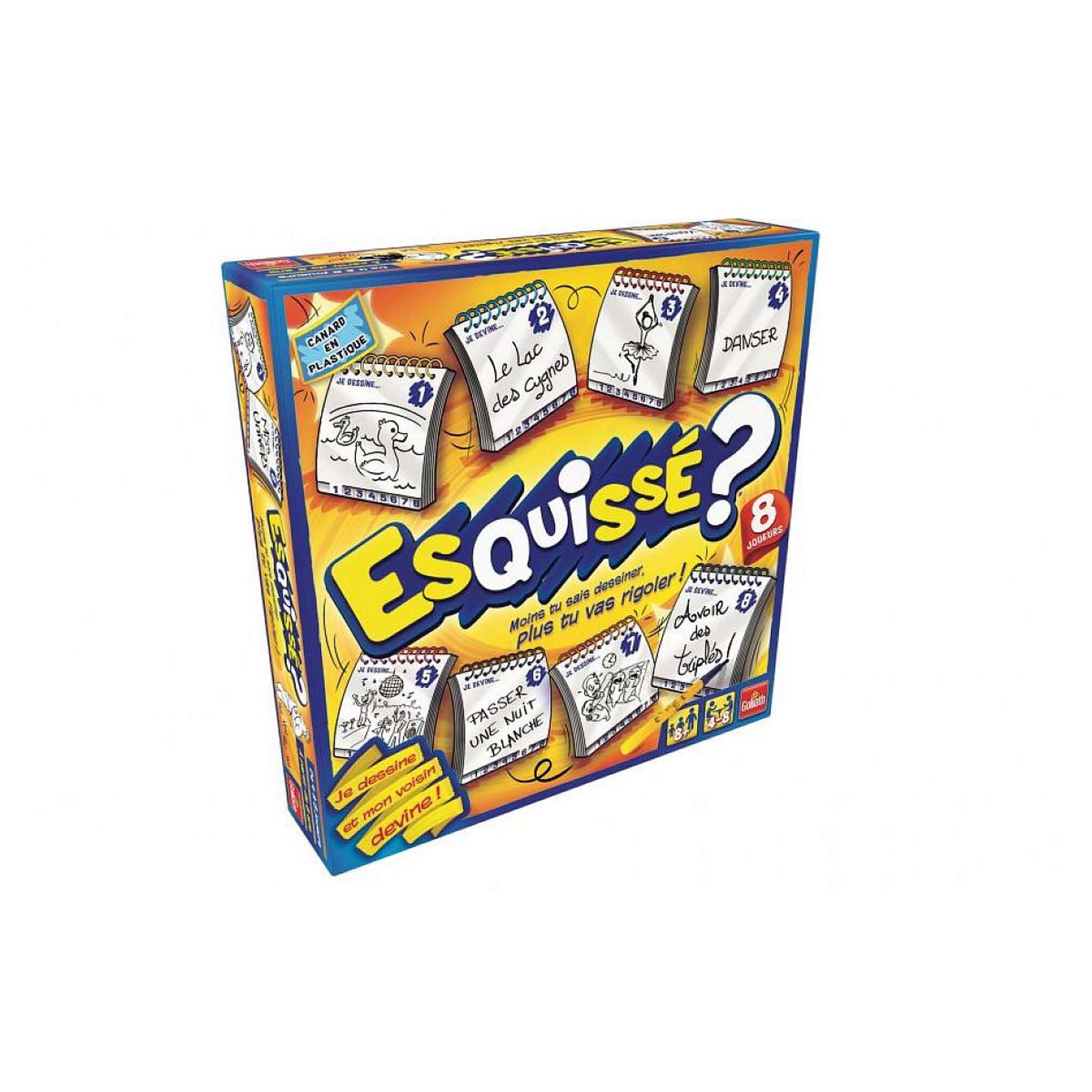 GOLIATH Esquissé -  Pour 8 joueurs
