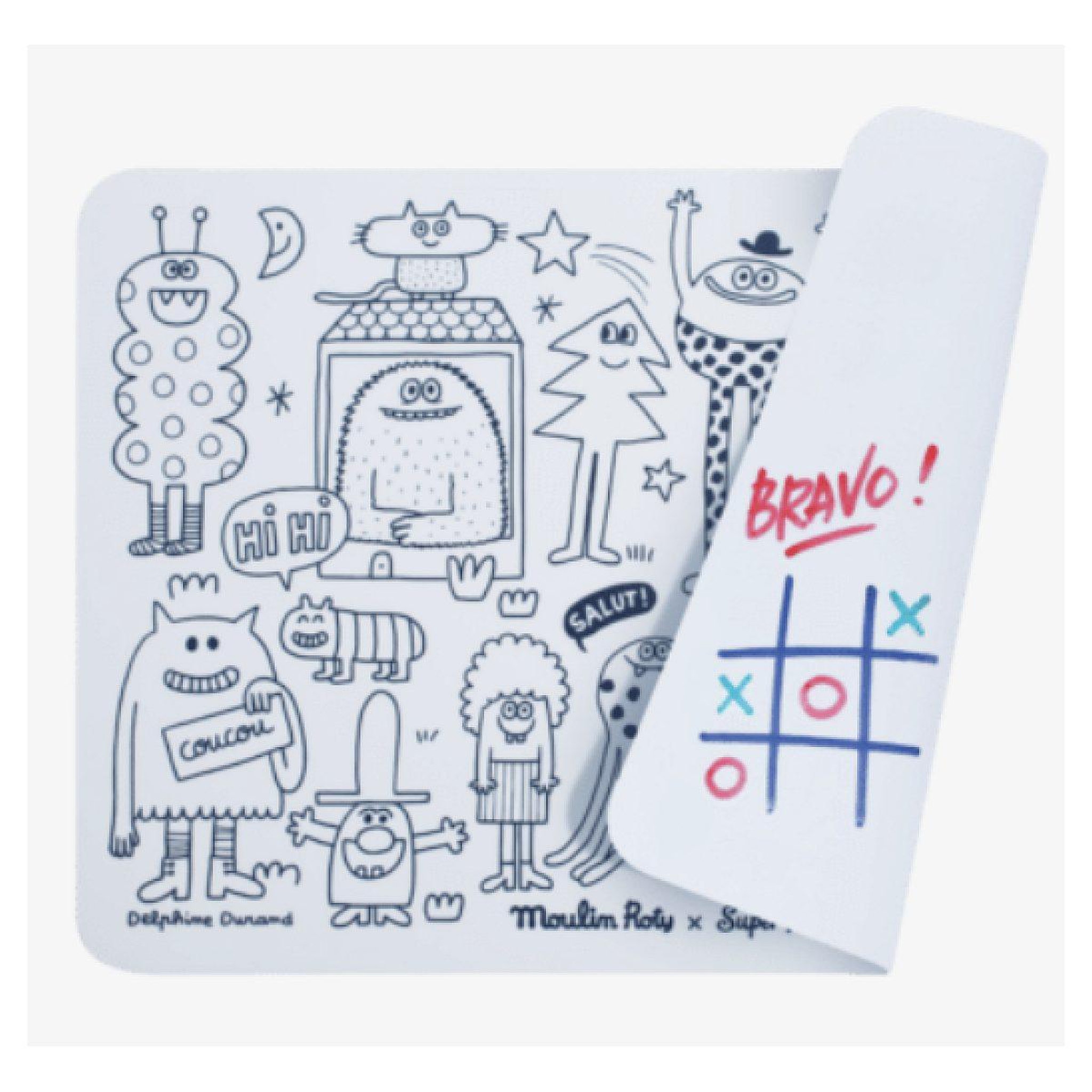 Voir la diapositive 3 : SUPER PETIT Mini set a colorier - les schmouks