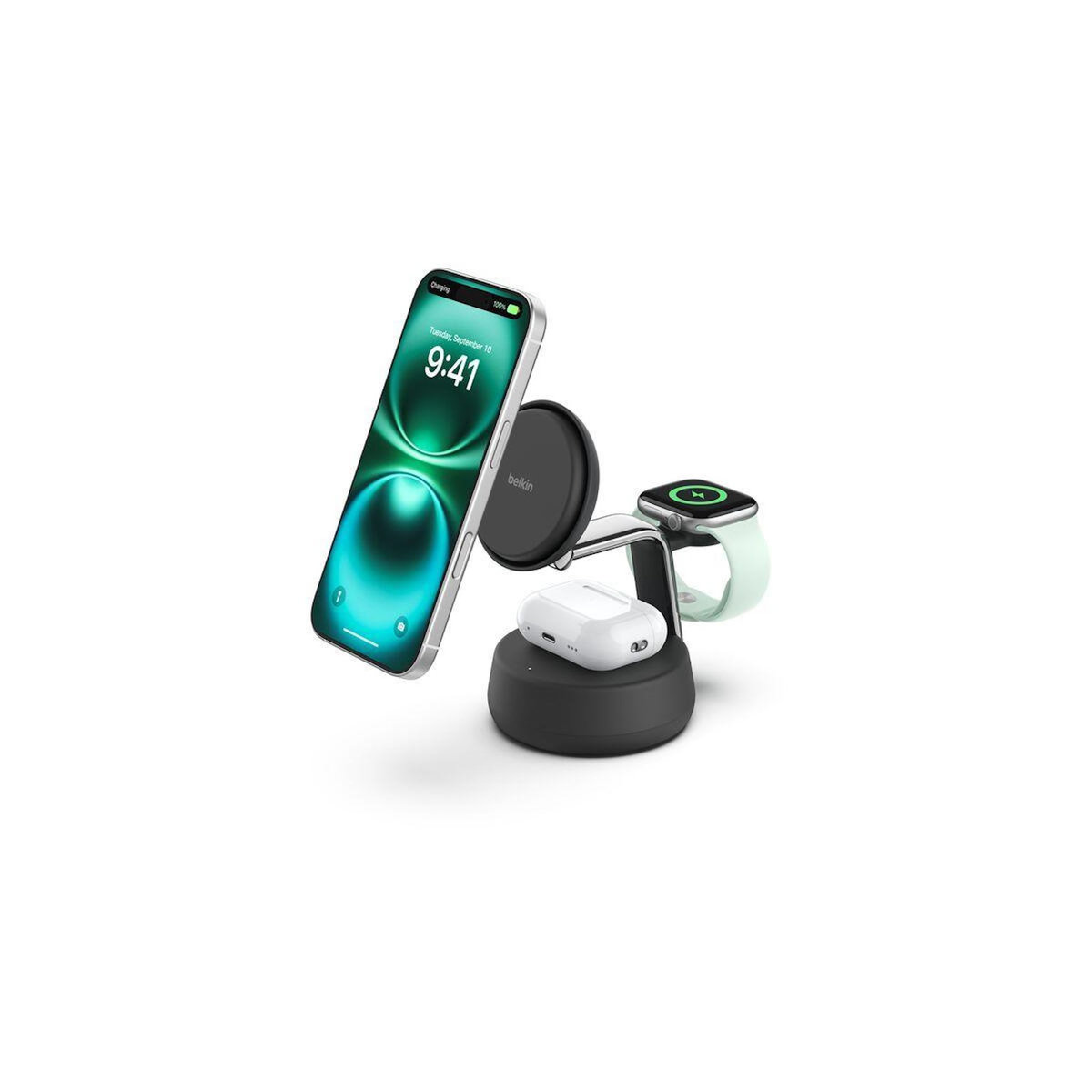 Belkin Station de charge 3 en 1 gris