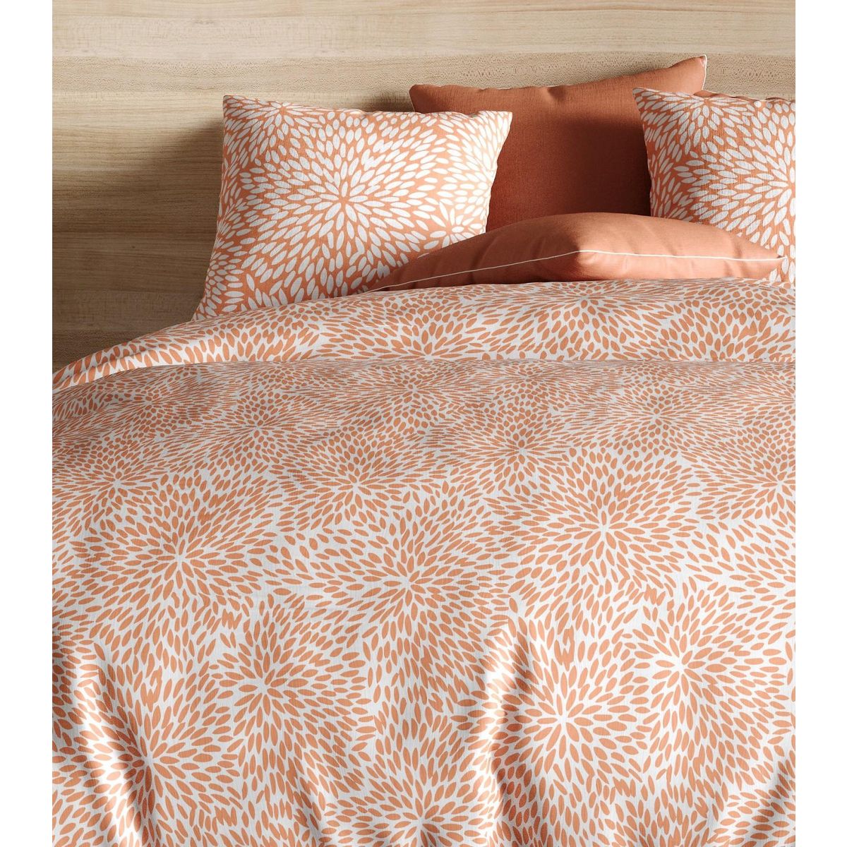 Les Ateliers du Linge Parure de draps 100% coton 57fils- lantana