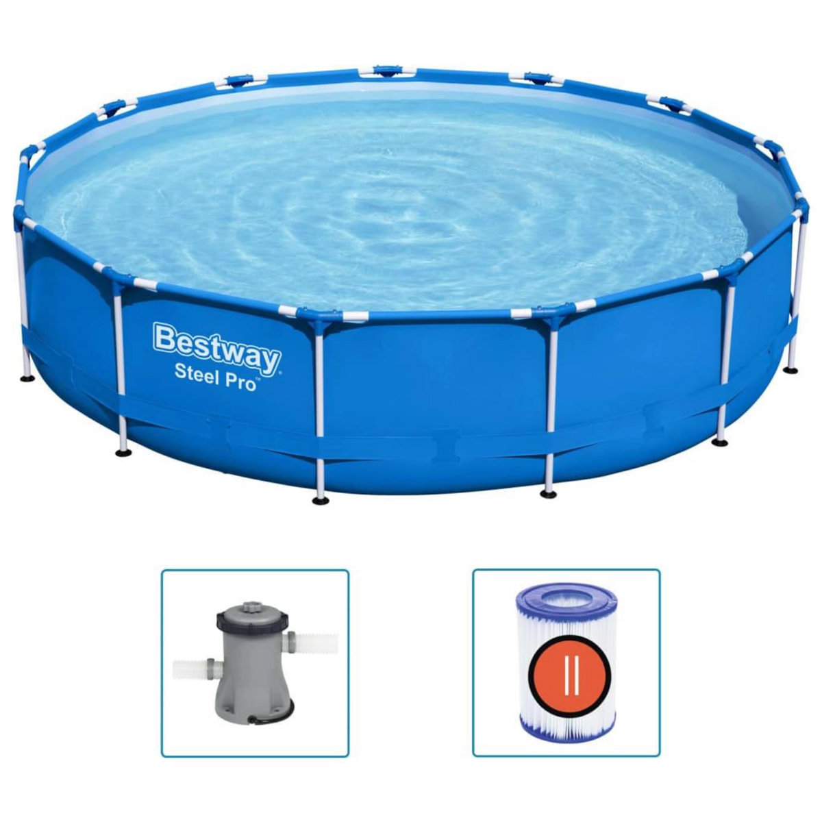 BESTWAY Bestway Piscine a cadre Steel Pro 396x84 cm