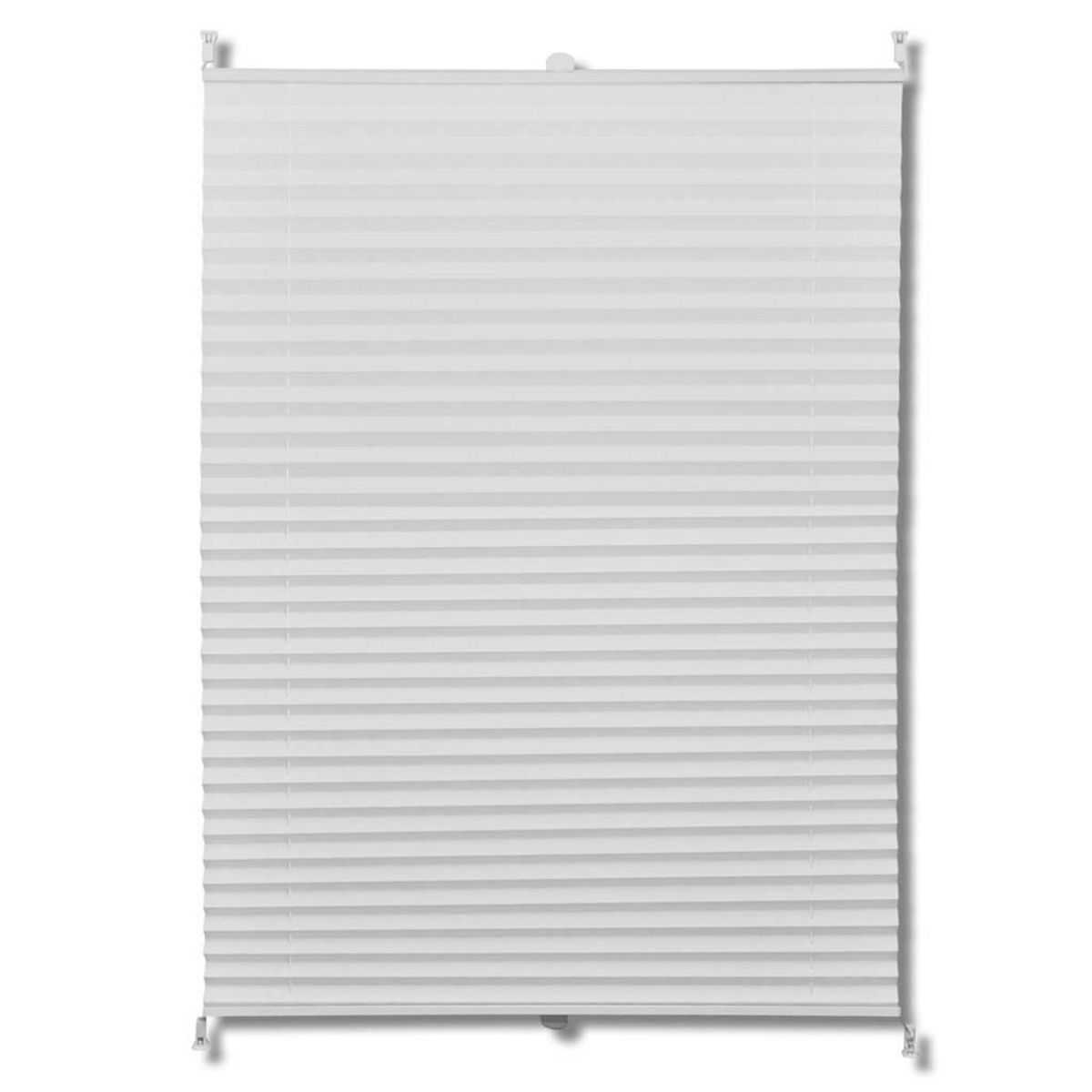 VIDAXL Store plisse 40x200 cm Blanc