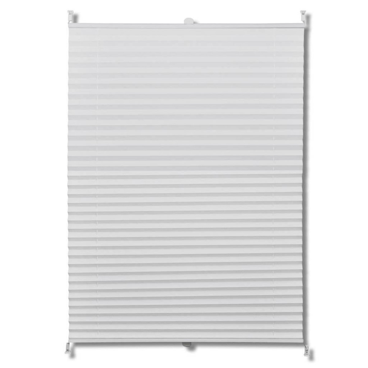 VIDAXL Store plisse 40x200 cm Blanc
