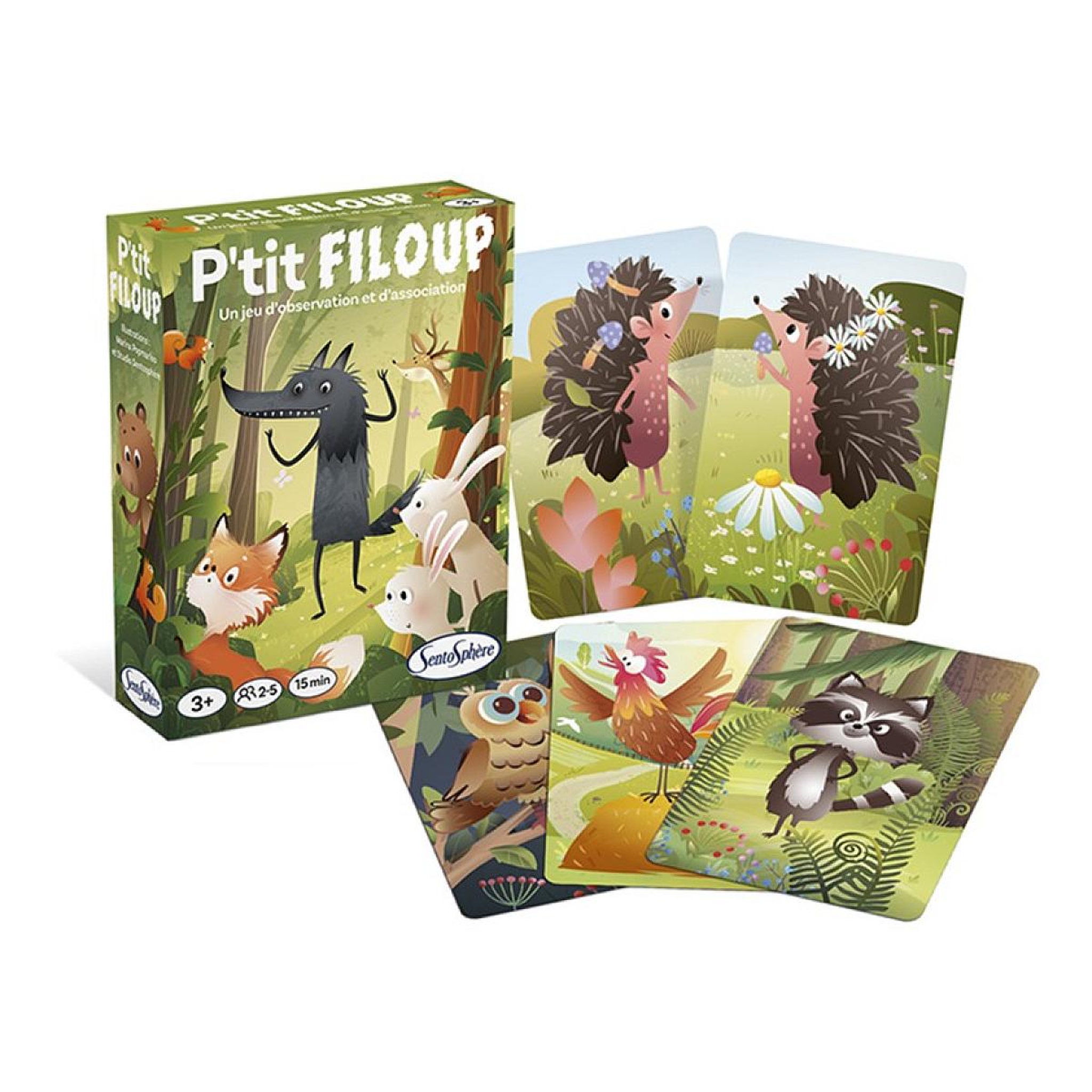 Voir la diapositive 2 : Sentosphere P'tit Filoup - jeu d observation