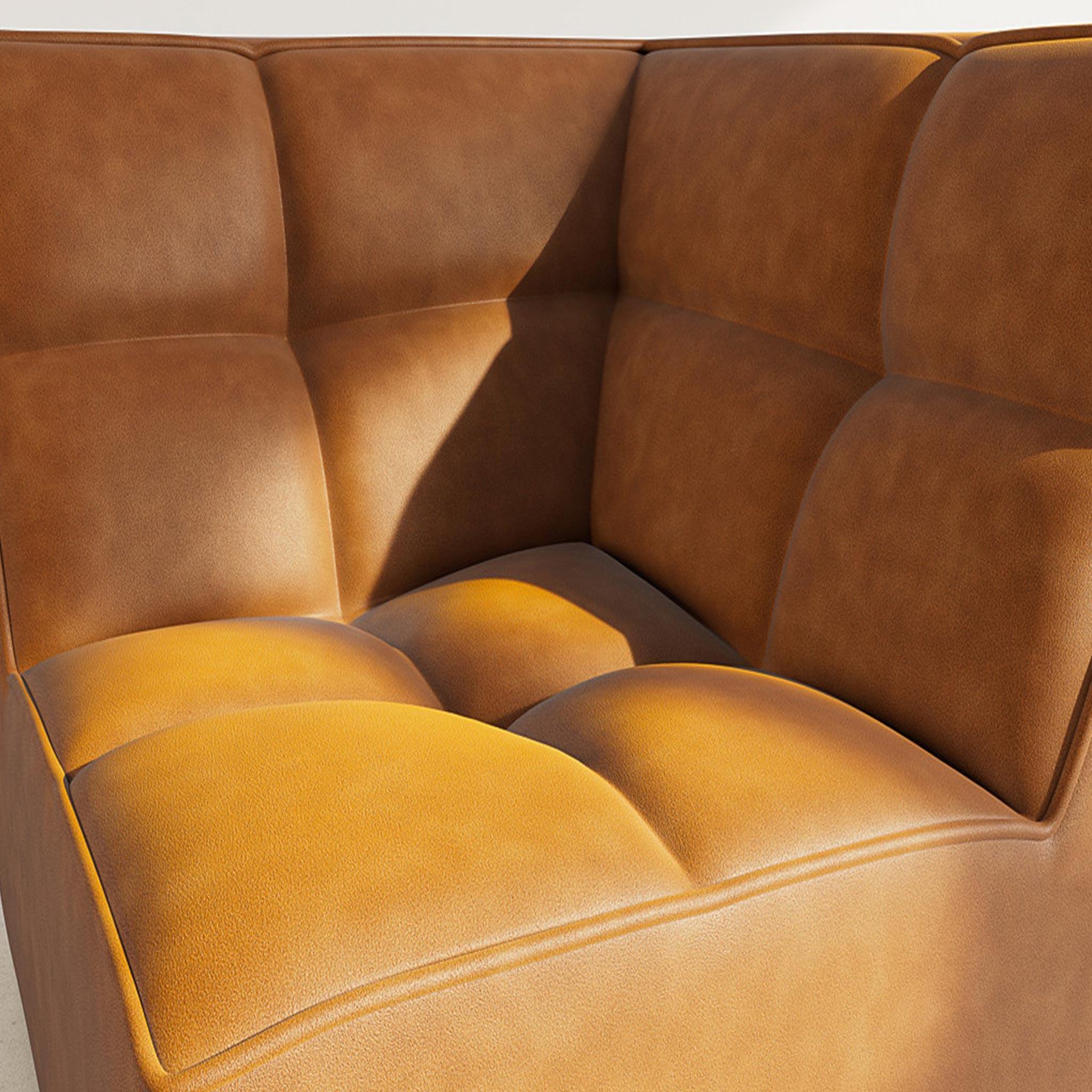 Voir la diapositive 4 : BEST MOBILIER Alya - module d'angle en simili