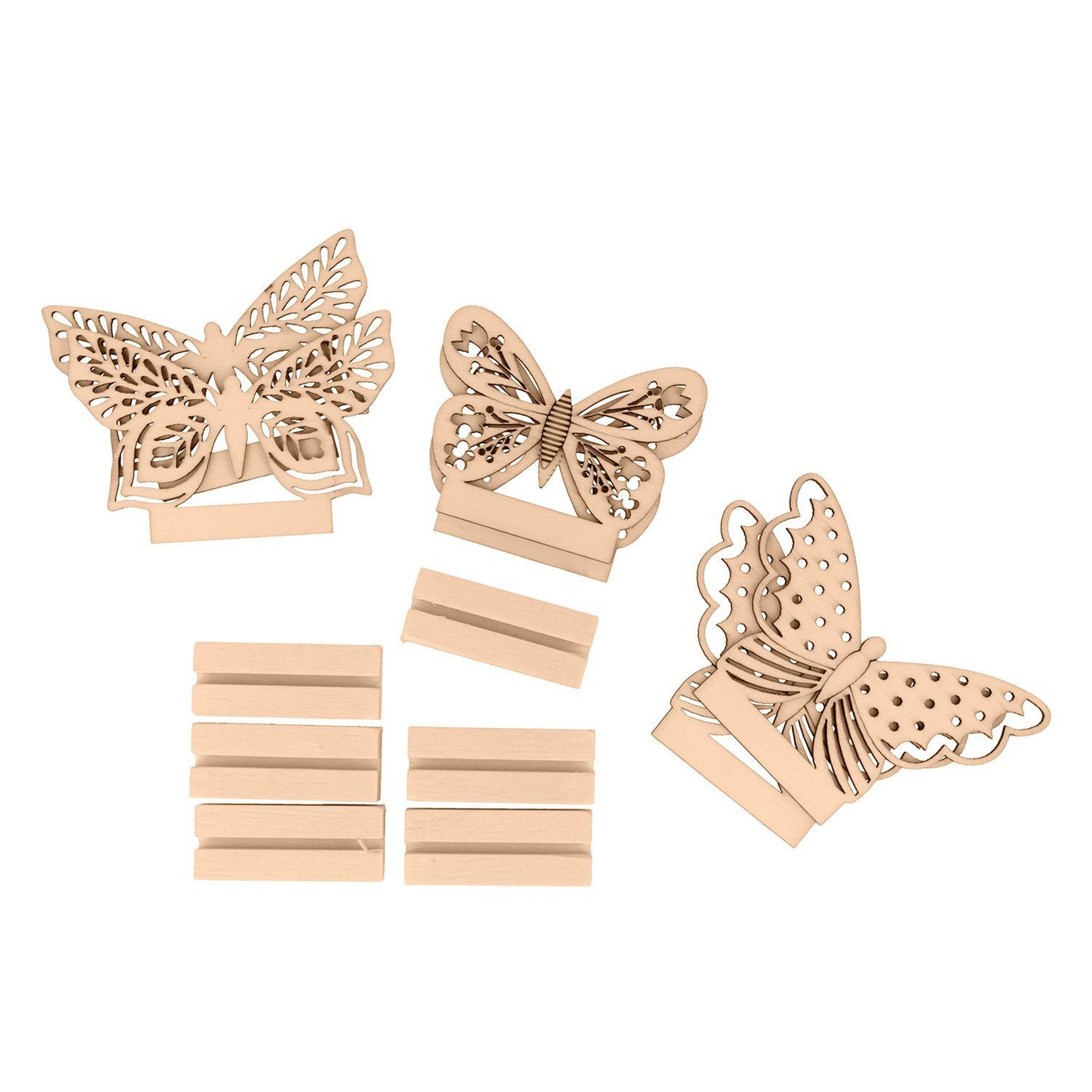 Artemio Marques place en bois papillons