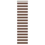 VIDAXL Store zebre marron 60x200 cm largeur du tissu 55,9 cm polyester