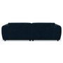 Voir la diapositive 5 : LISA DESIGN Aumance - canapé droit 4 places avec double méridienne assise profonde en velours texturé