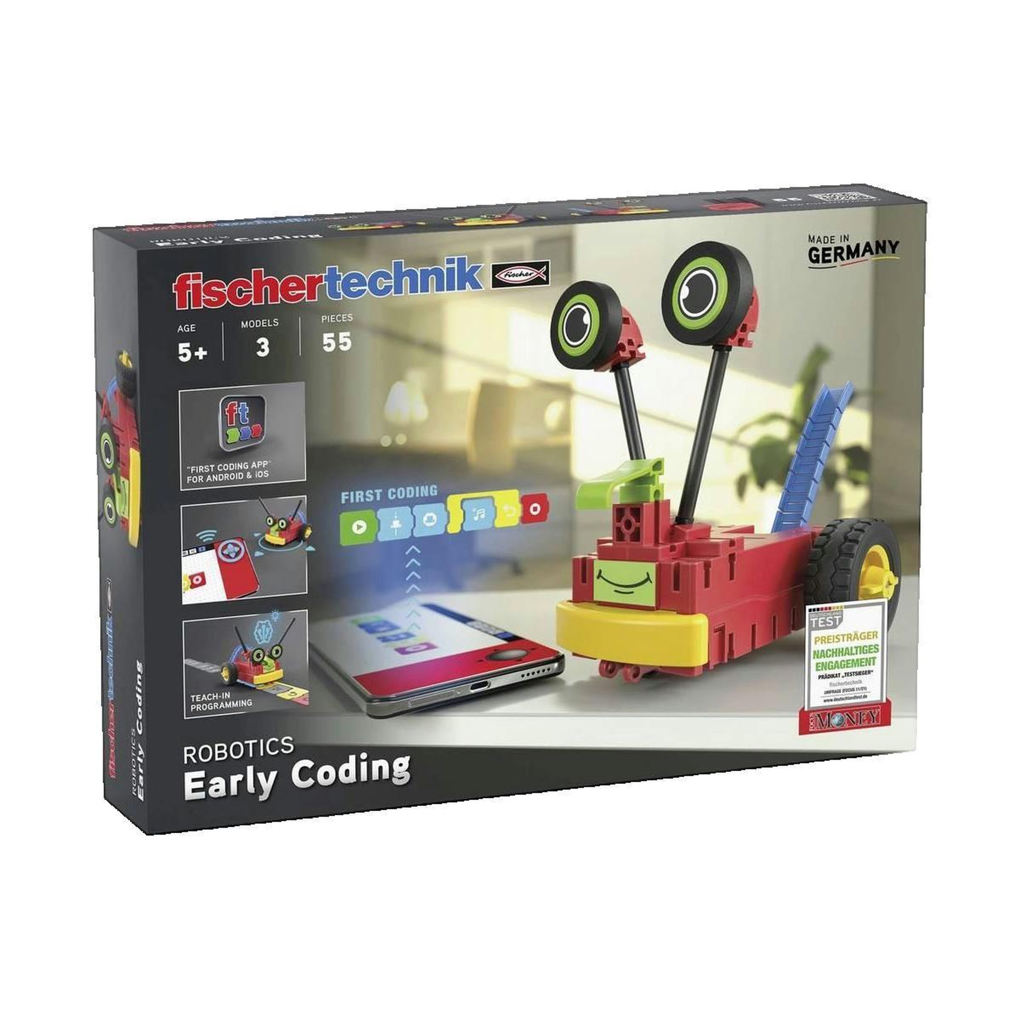 Fischer Kit de construction robotique Fischertechnik Early Coding