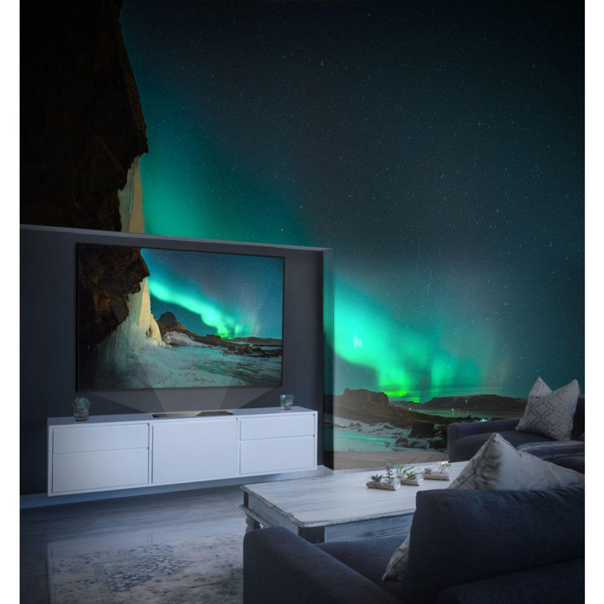 LUMENE Ecran de projection MOVIE PALACE UHD 4K 240C EXTRABRIGHT