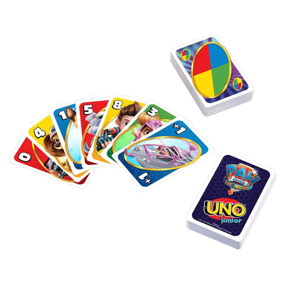 MATTEL Jeu UNO Junior Pat Patrouille 