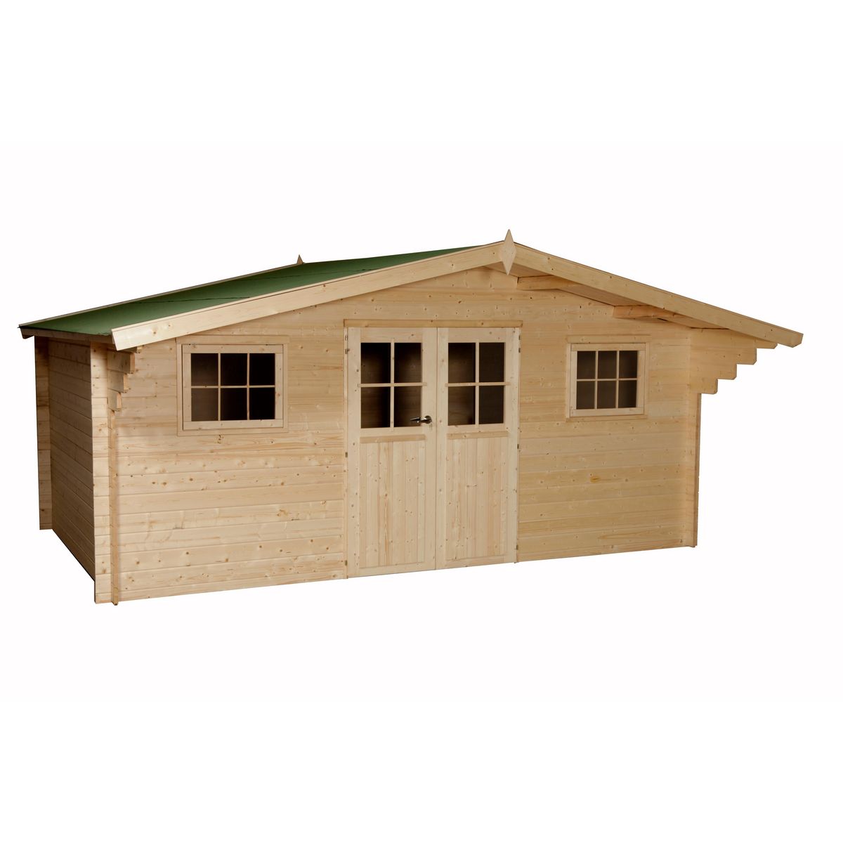 GARDENAS NV Abri de jardin bois - 14,11m² - CANAS