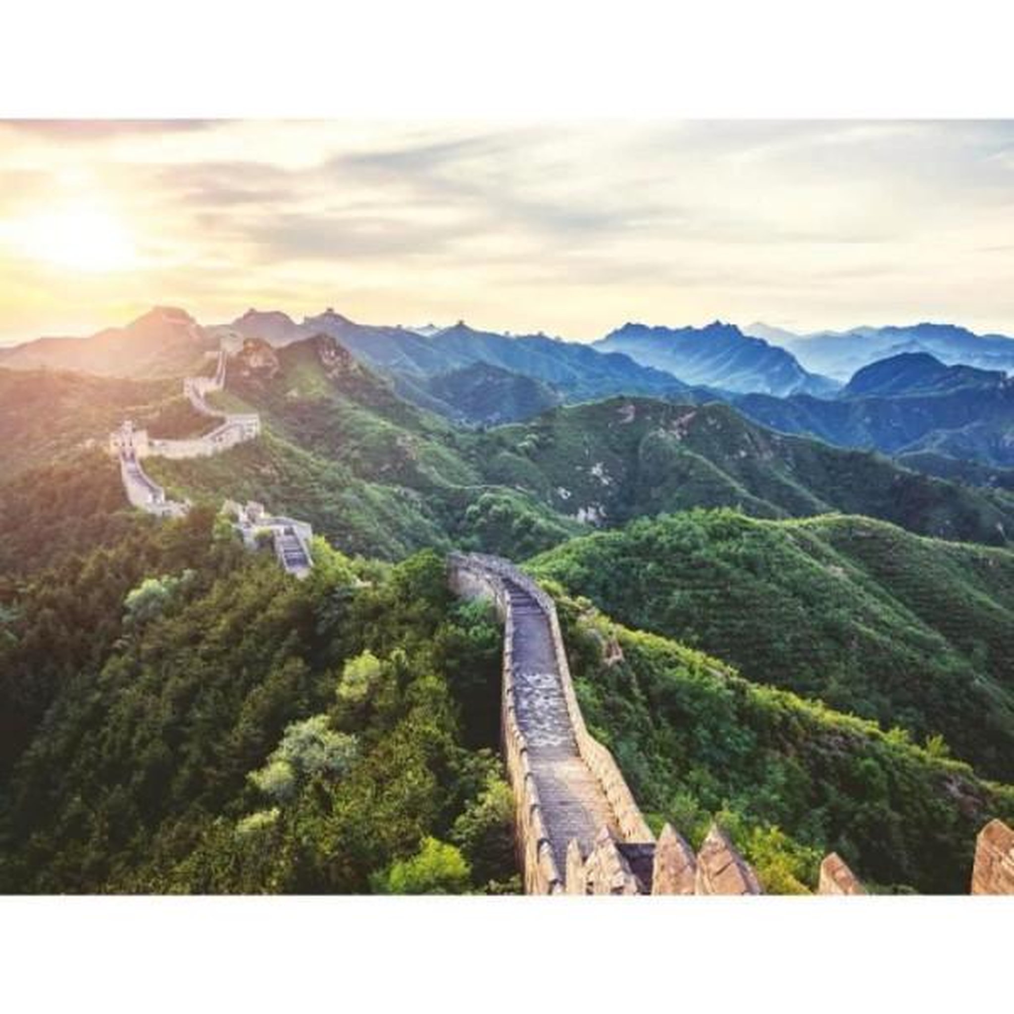 RAVENSBURGER Puzzle 2000 pieces la grande muraille de chine - evasion - adultes, enfants des 14 ans - 17114 - ravensburger