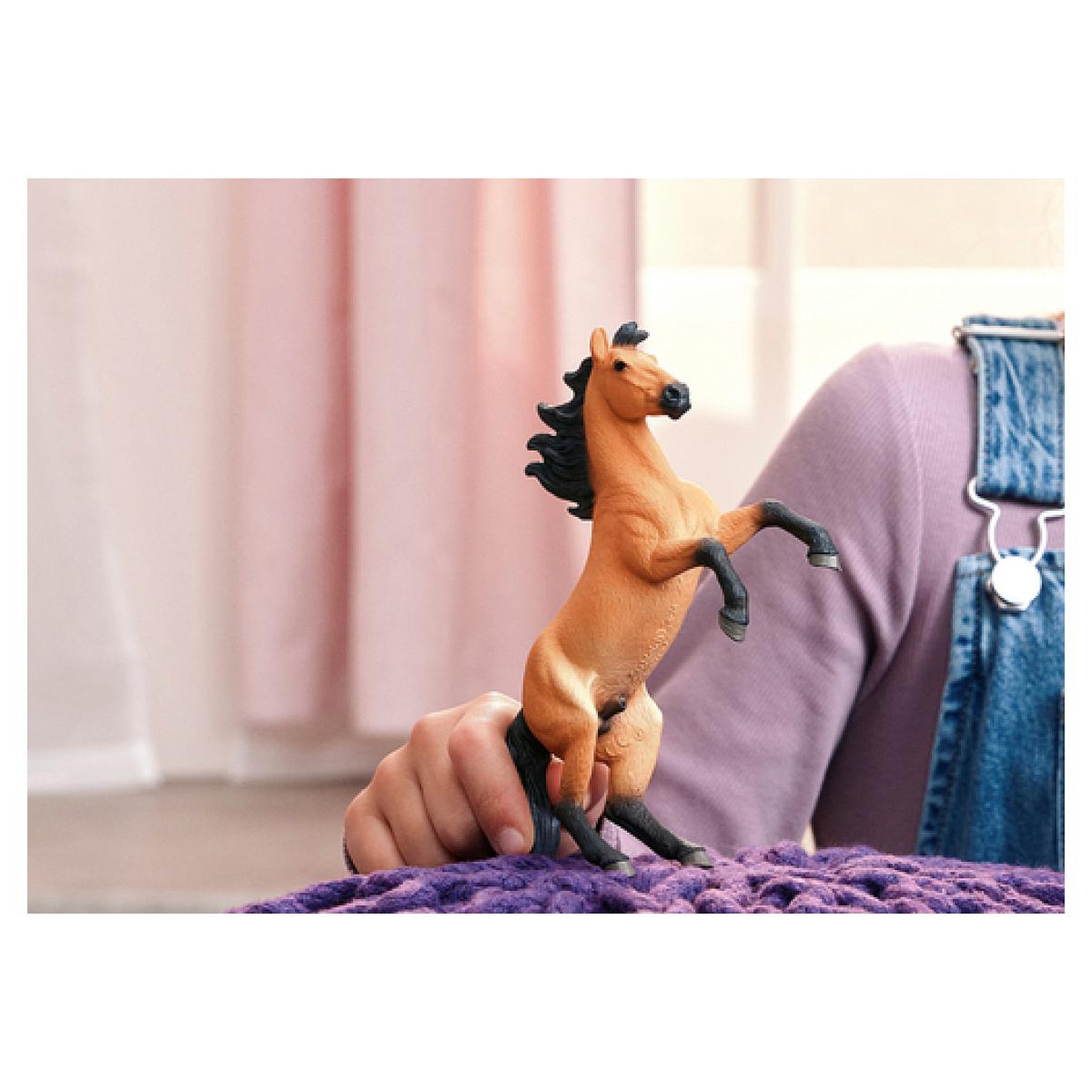 Voir la diapositive 2 : Schleich 14920 figurine Jument Mustang