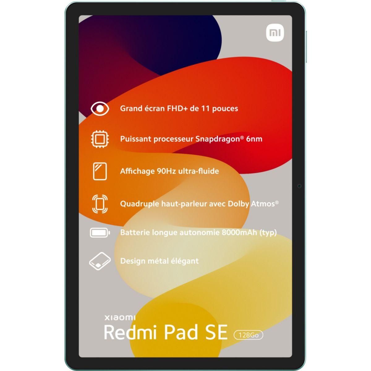 XIAOMI Tablette Android Redmi Pad SE Vert 128Go