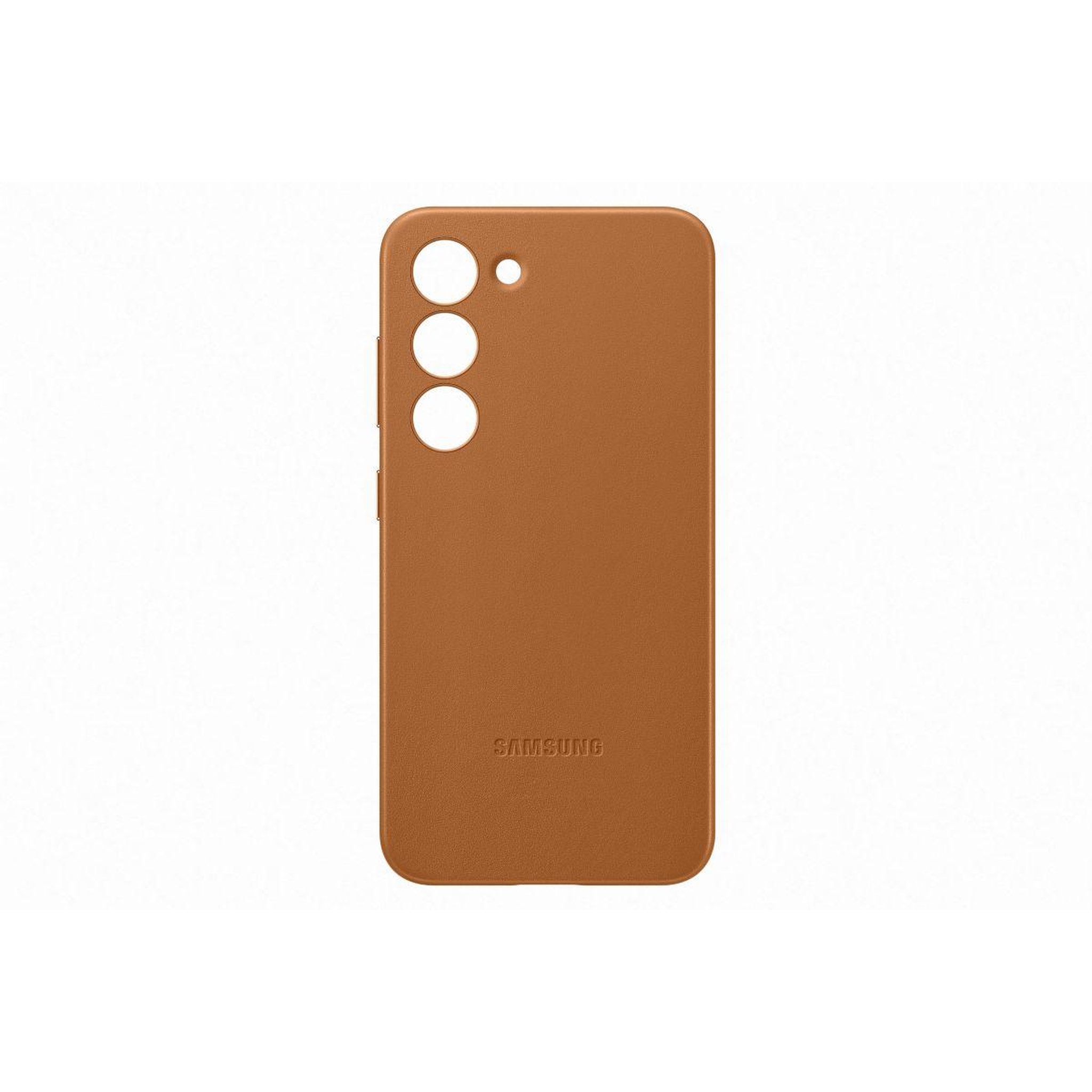 Samsung Coque s23 cuir camel