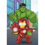 Voir la diapositive 4 : CLEMENTONI Ensemble de 3 puzzles 48 pièces Marvel