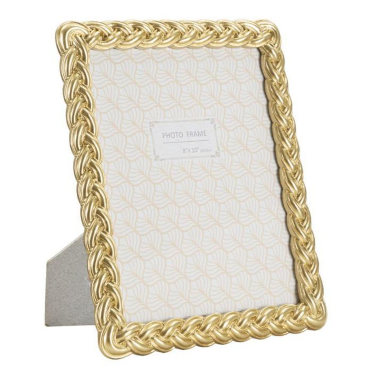 Paris Prix Cadre Photo Déco Tressé  Rope  20x25cm Or