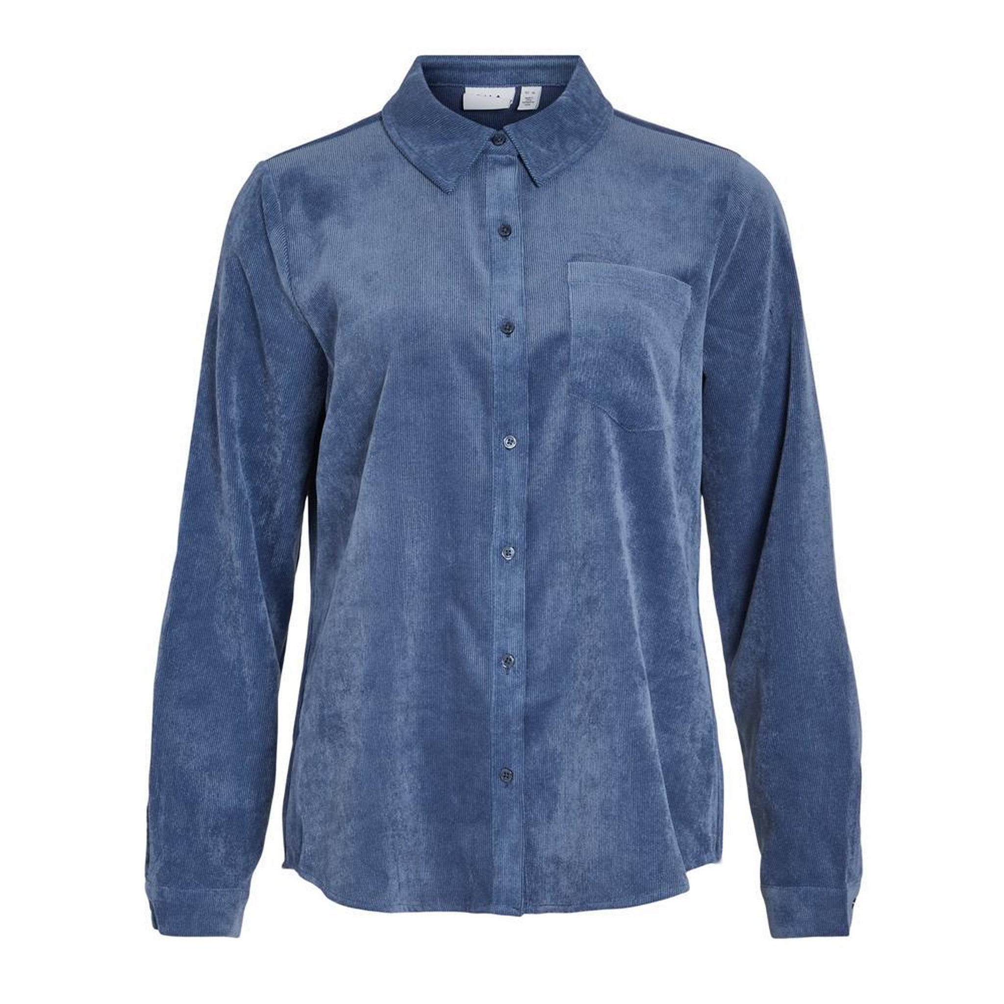 Vila Chemise Bleu Femme Vila Courdie. Coloris disponibles : Bleu