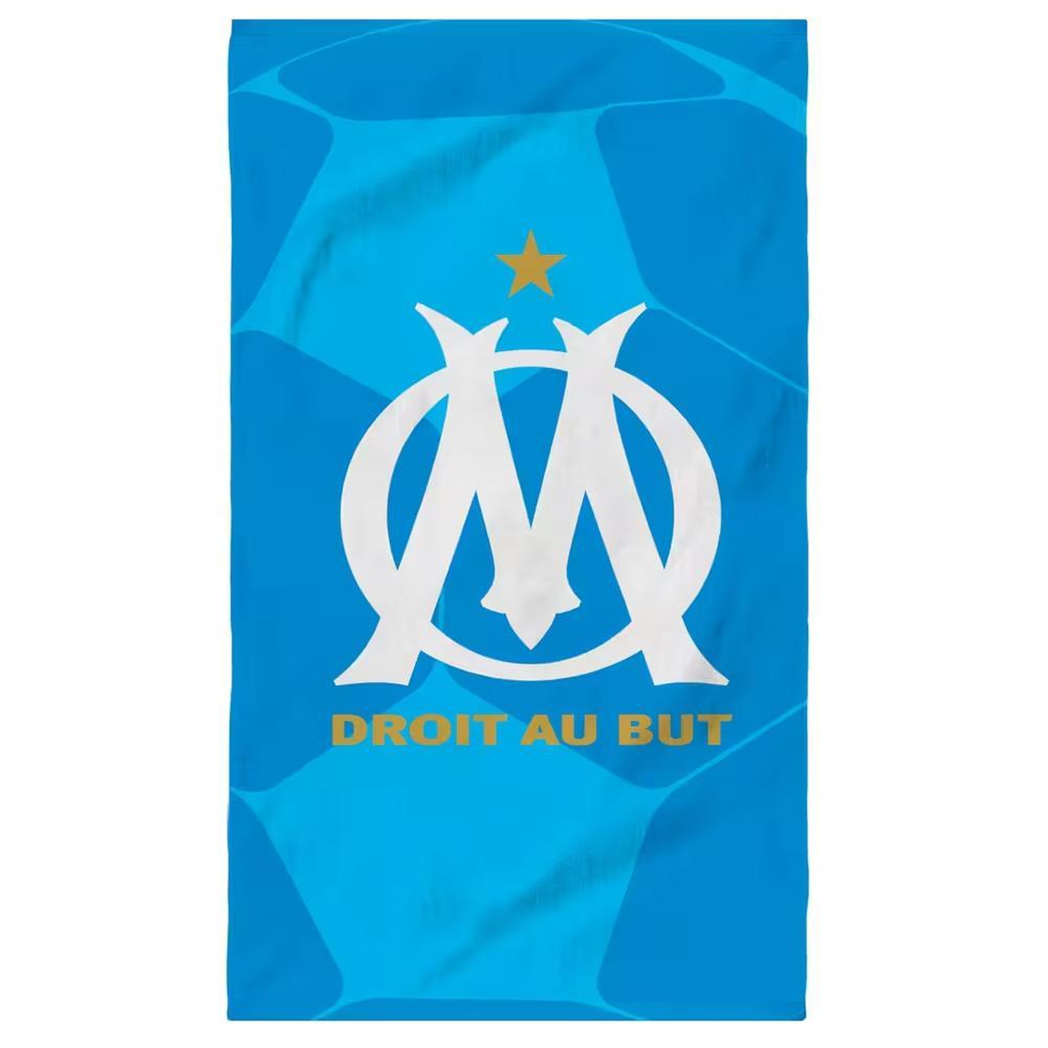 Olympique de Marseille Olympique de Marseille Serviette de Bain 70x120. Coloris disponibles : Bleu