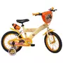  Vélo 16  Garçon  Prince des sables  pour enfant de 5 à 7 ans avec stabilisateurs à molettes