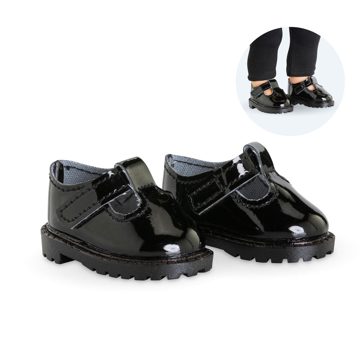 Corolle Babies vernies noires pour poupée ma Corolle