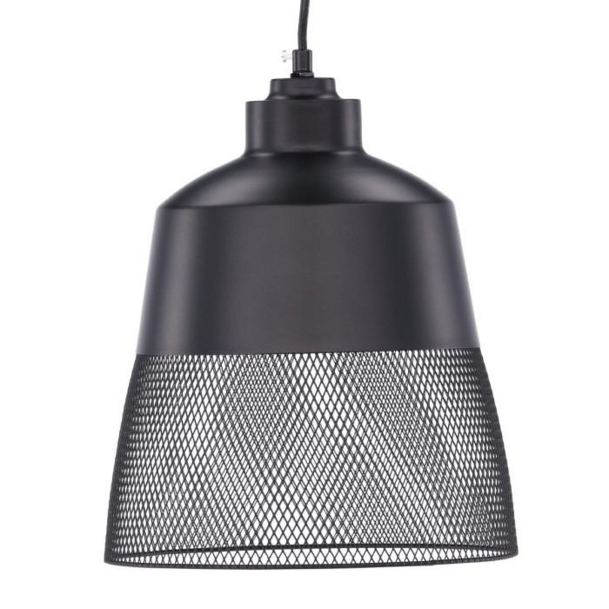 Paris Prix Lampe Suspension Design  Toulon  29cm Noir