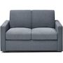 Voir la diapositive 1 : Habitat et Jardin Canapé convertible express en tissu  Diana  - Couchage 120 cm - 2 places - Gris