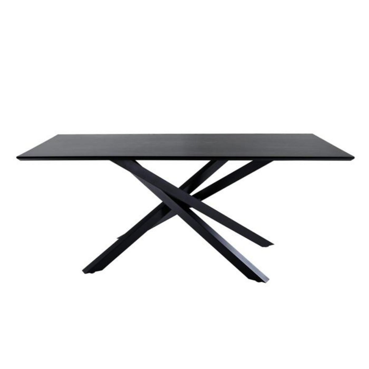 Paris Prix Table à Manger  Piazza  180cm Noir