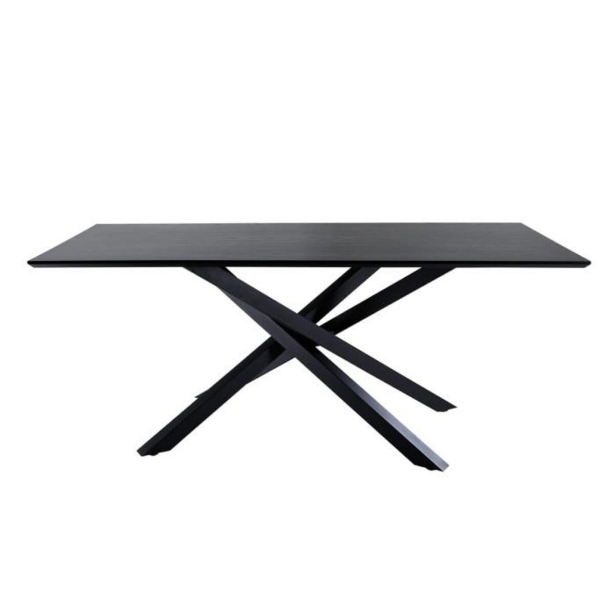 Paris Prix Table à Manger  Piazza  180cm Noir