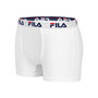 Voir la diapositive 4 : FILA Lot de 4 Boxers coton homme