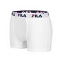 Voir la diapositive 4 : FILA Lot de 4 Boxers coton homme