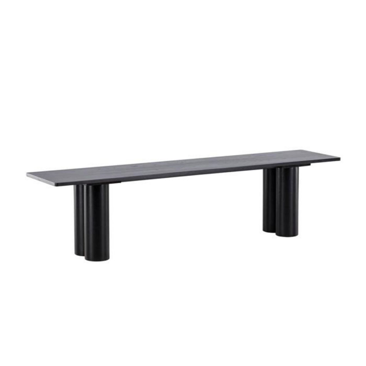 Paris Prix Banc Design  Olivia  180cm Noir