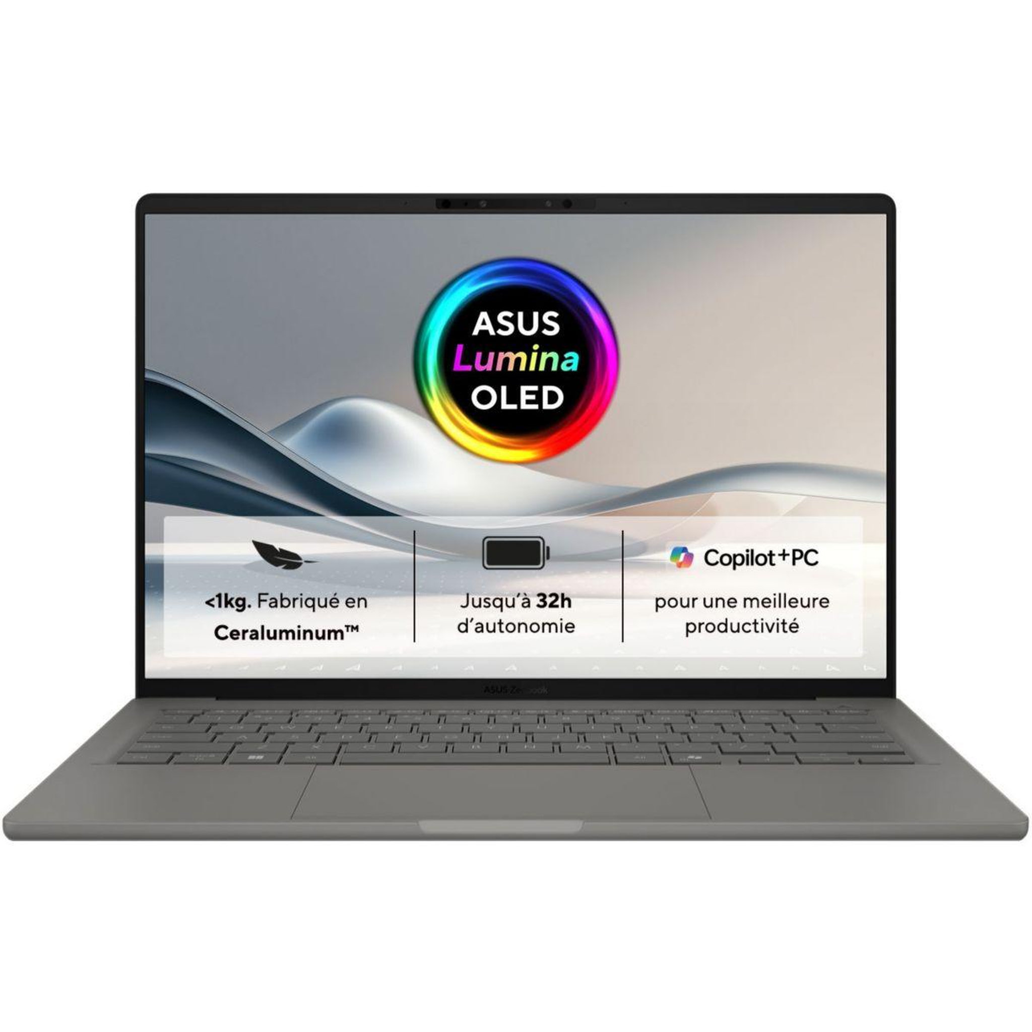 ASUS Ordinateur portable Zenbook A14 UX3407RA-DRQD031W Copilot+ PC