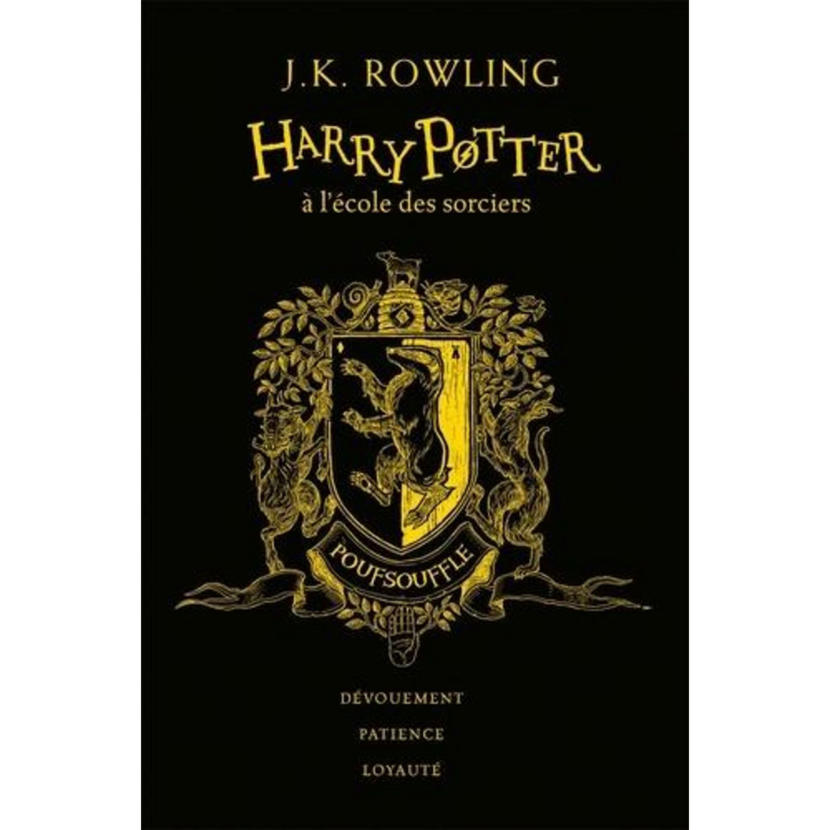 HARRY POTTER TOME 1 : HARRY POTTER A L'ECOLE DES SORCIERS (POUFSOUFFLE). EDITION COLLECTOR 20E ANNIVERSAIRE, Rowling J.K.