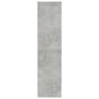 Voir la diapositive 5 : VIDAXL Garde-robe Gris beton 100x50x200 cm Bois d'ingenierie