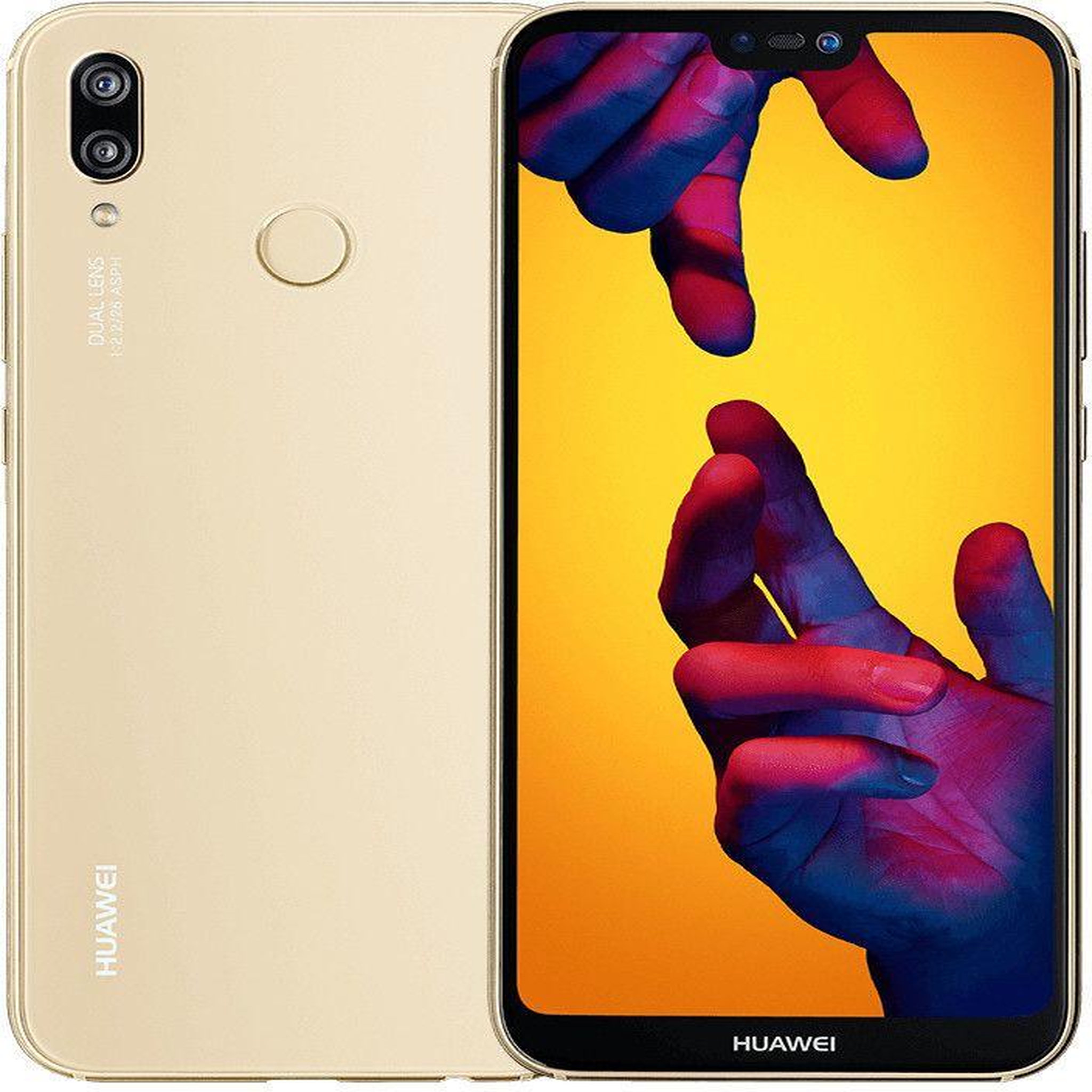 Voir la diapositive 1 : HUAWEI P20 Lite Reconditionné 64 Go - Grade A+ - Or
